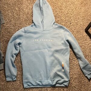 Blue Hoodie Sweater
